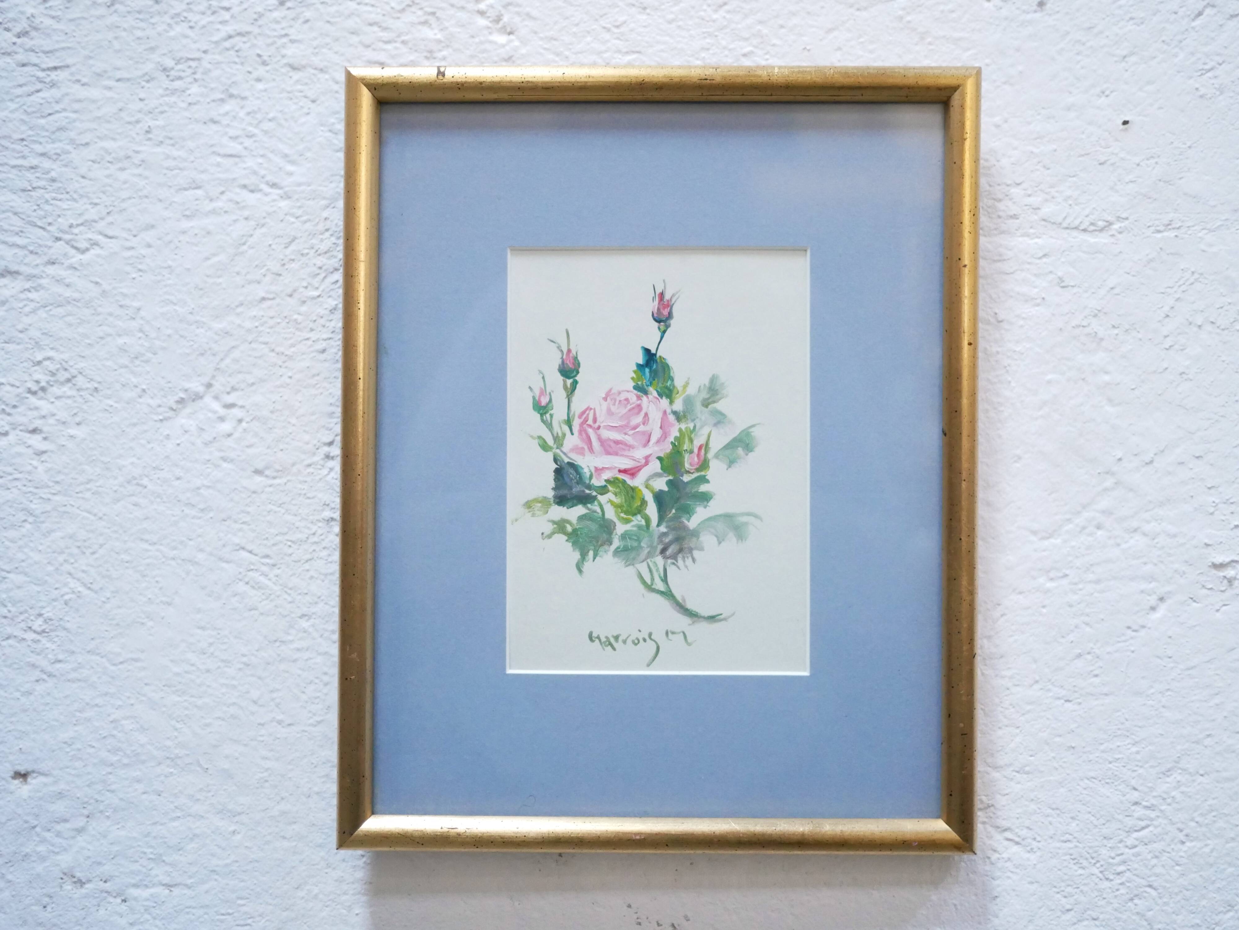 Old painting on paper