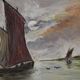 Peinture maritime à l'huile