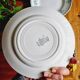 Set of 12 flat plates with slight defects Saint Amand 1932