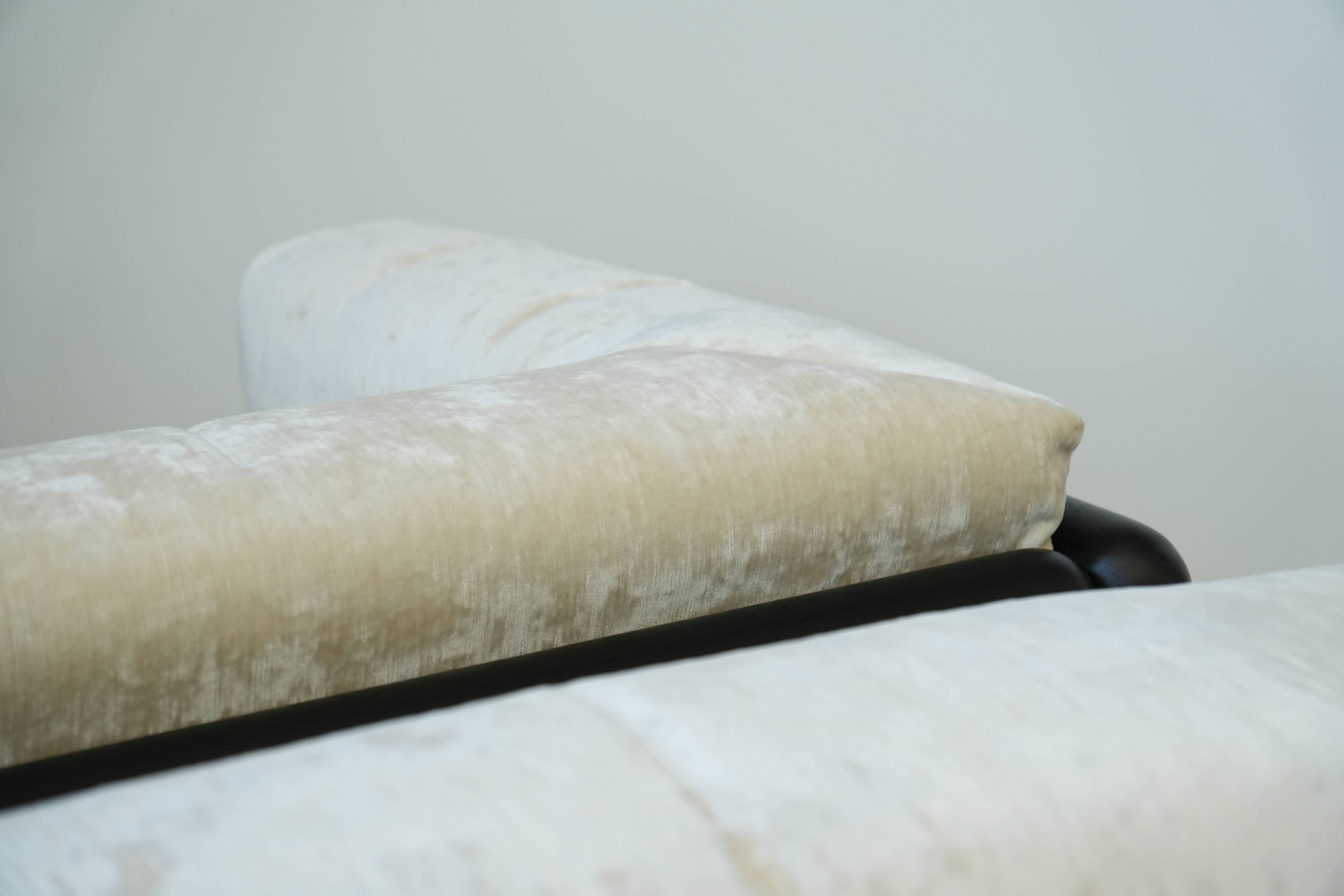 1973 “Cornaro” Sofa & Armchair Set by Carlo Scarpa for Simon