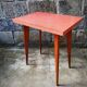 Compass foot side table