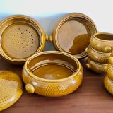 Gien ceramic couscous set