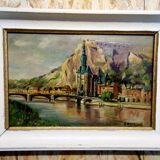 Oil on canvas by R. Vancoillie