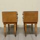 Italian Mid-Century modern bedside tables, 1950s, set of 2