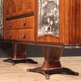 Italian design bar cabinet by Fratelli Rigamonti Desio, Milan, 1940s