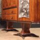 Meuble bar design italien par Fratelli Rigamonti Desio, Milan, années 1940