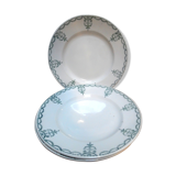 4 plates Moulin des loups