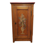 Old furniture jam maker Alsace decor flowers