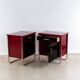 Paire de tables de chevet Bauhaus, années 1930