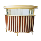 Vintage cocktail bar - formica and teak - 1970