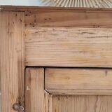 Vintage wooden wardrobe - 1 door