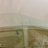 Designer glass coffee table