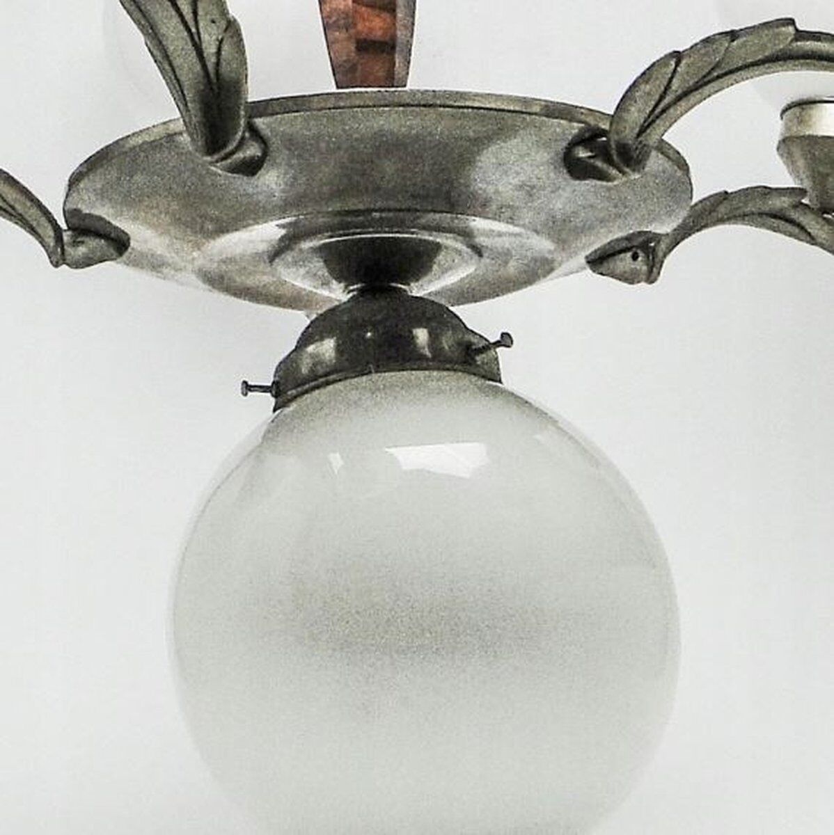 Chandelier Art Déco, Pologne, années 1950