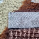 1970s Museum-Grade Avant-Garde Wool Rug The Epithet of Space Age Luxury. Ma