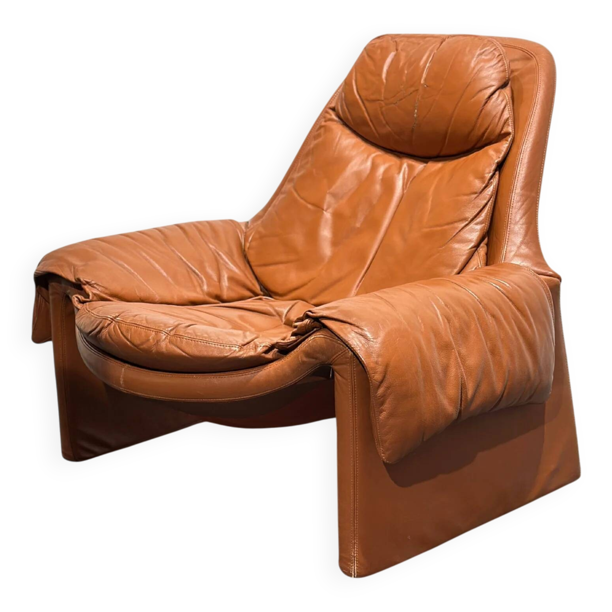 Chaise longue Saporiti P60 vintage par Vittorio Introini