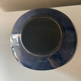 Vase en céramique bleu nuit