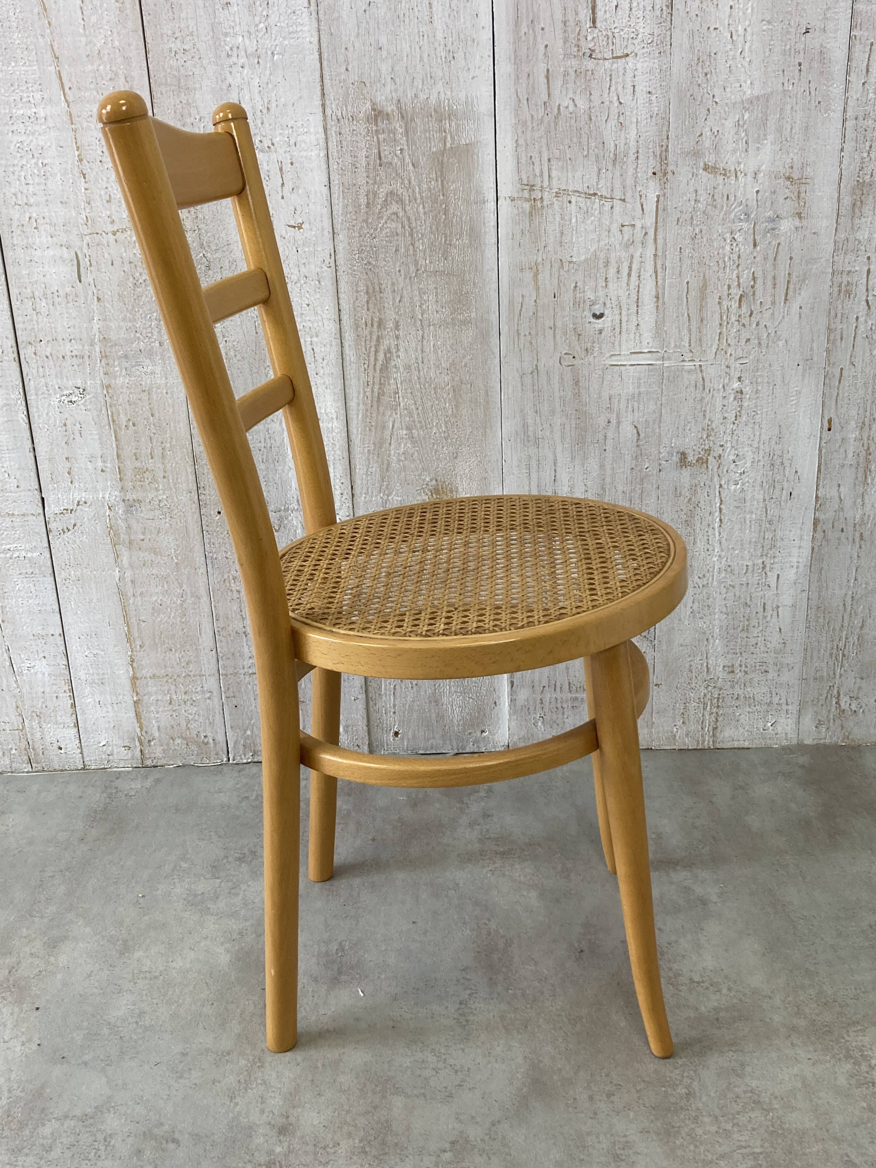 Baumann chair with caning
