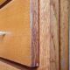 Commode pieds compas chêne blond 1950