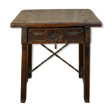 Night table, solid wood bedside, seventeenth century
