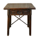 Table de nuit, chevet en bois massif, époque XVIIème