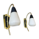 Pair of wall lamps 60s
