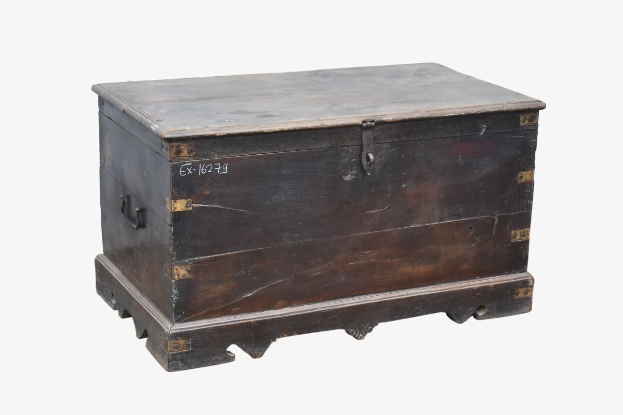 Old Indian wedding chest
