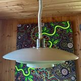 Large chandelier, vintage pendant light, inspired by "Poul Hennigsen", from the 80s
