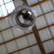 Vintage chrome metal hanging