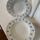 Set of 10 Boch La Louvière soup plates