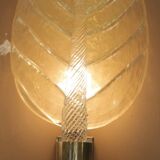 Pair of Murano glass wall lights, Toso