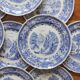 12 dessert plates in earthenware "Burgenland" Villeroy and vintage Boch