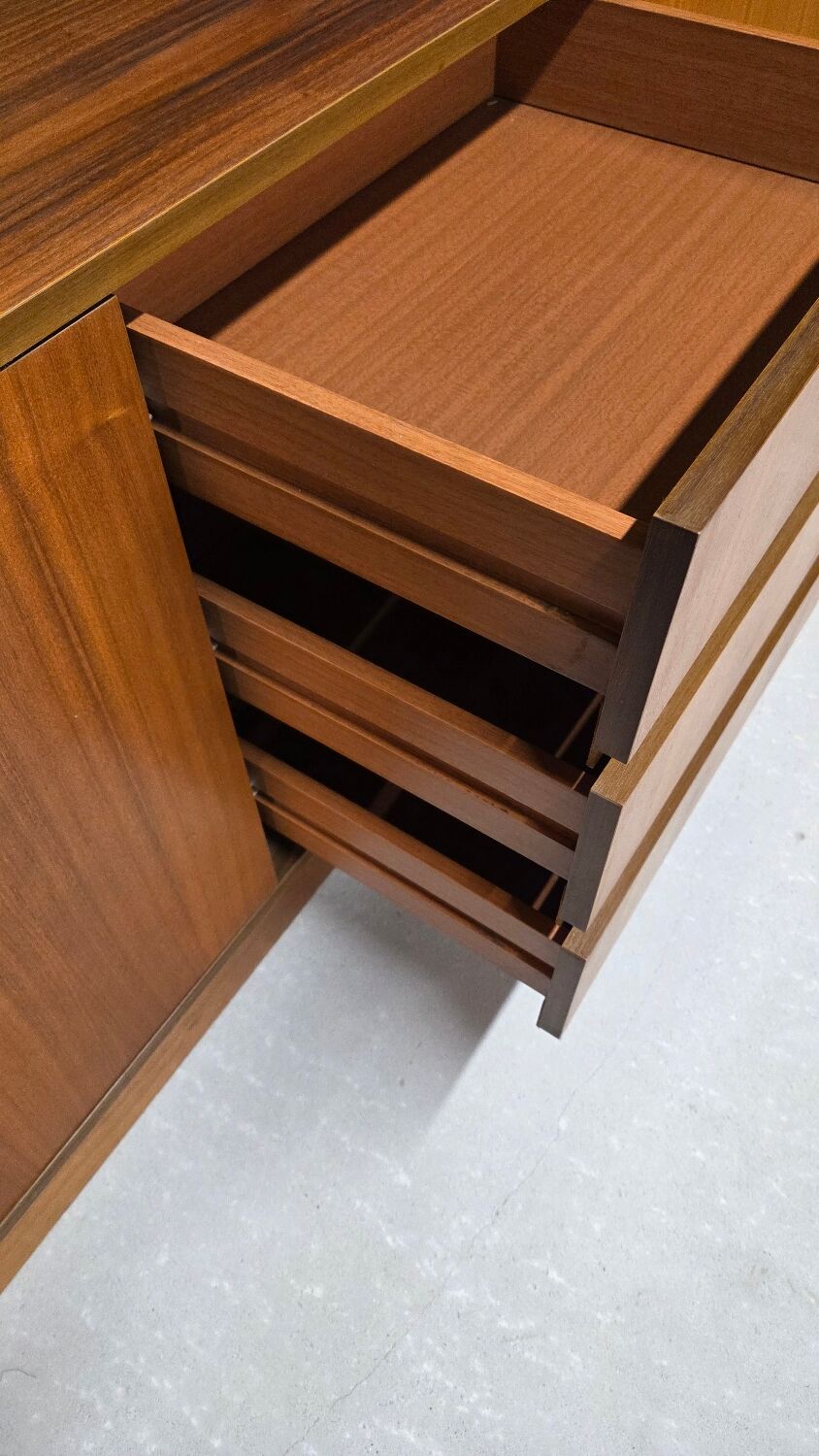 Enfilade 1970" vintage teck