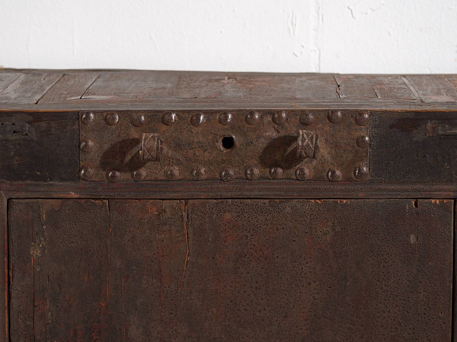 Antique sideboard in dark tones (c.1900) #26
