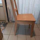 Solid wood chair