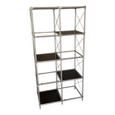 Modular shelf Laxvik by Ikea. 1990. Space age.