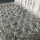 Baccarat crystal glassware and decanter set, Athenian engraving