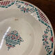 Round iron earth dish Moulin de loup Florida Grimaud Poitiers