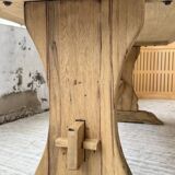 2m beech monastery table