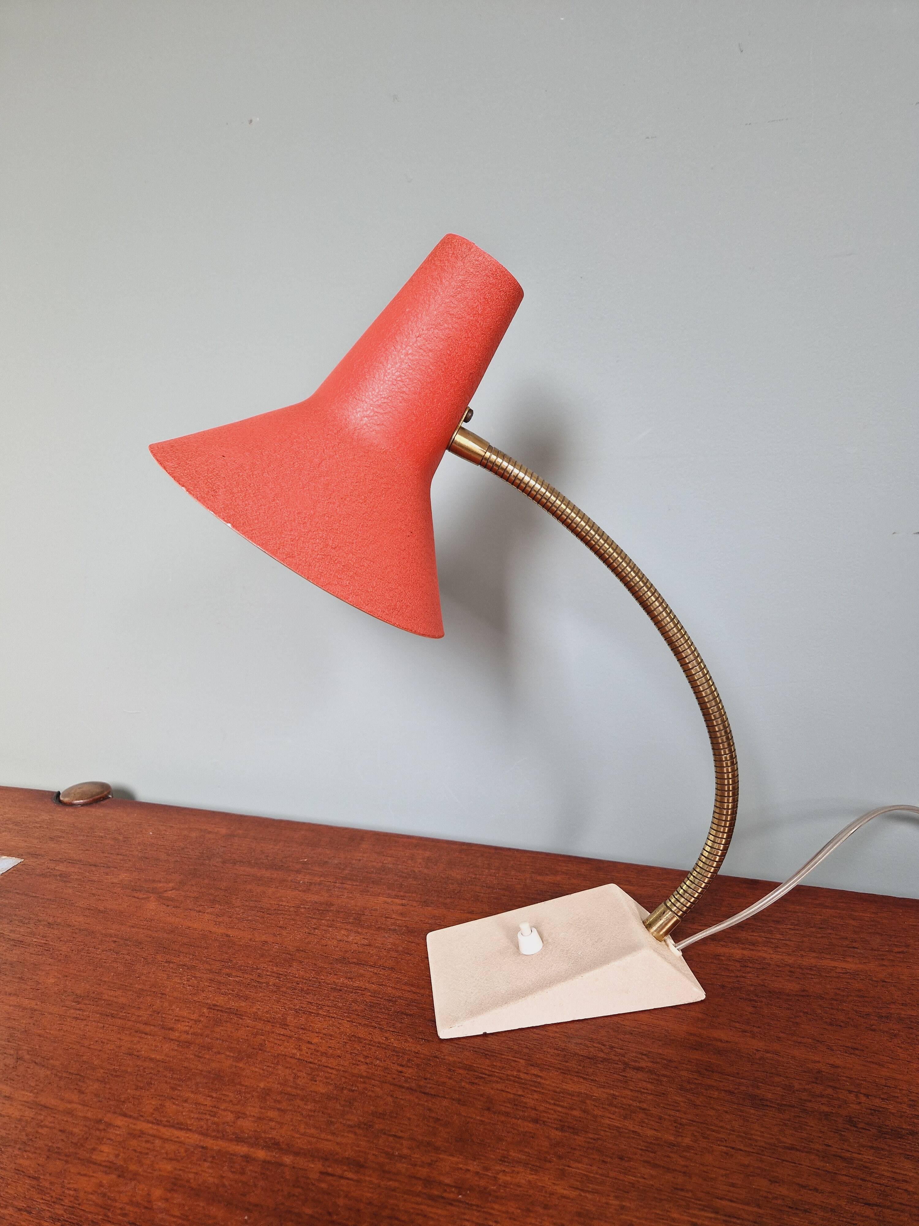 Vintage metal desk lamp, SIS (Germany), 1960s
