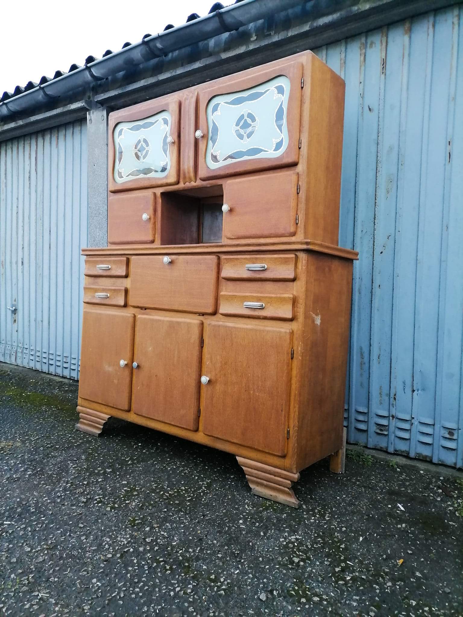 Vintage Furniture buffet mado 1950 kitchen
