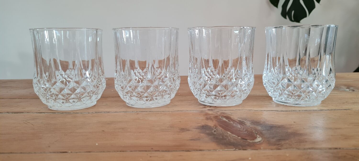 Arques crystal water glass