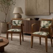 Bridge armchair pair