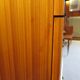 3-drawer chest of drawers - 60s - vintage - marquetry effect - spinning top feet