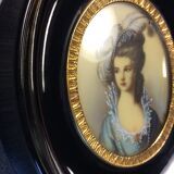 Pair of Napoleon III miniature frames