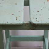 Wooden workshop stool