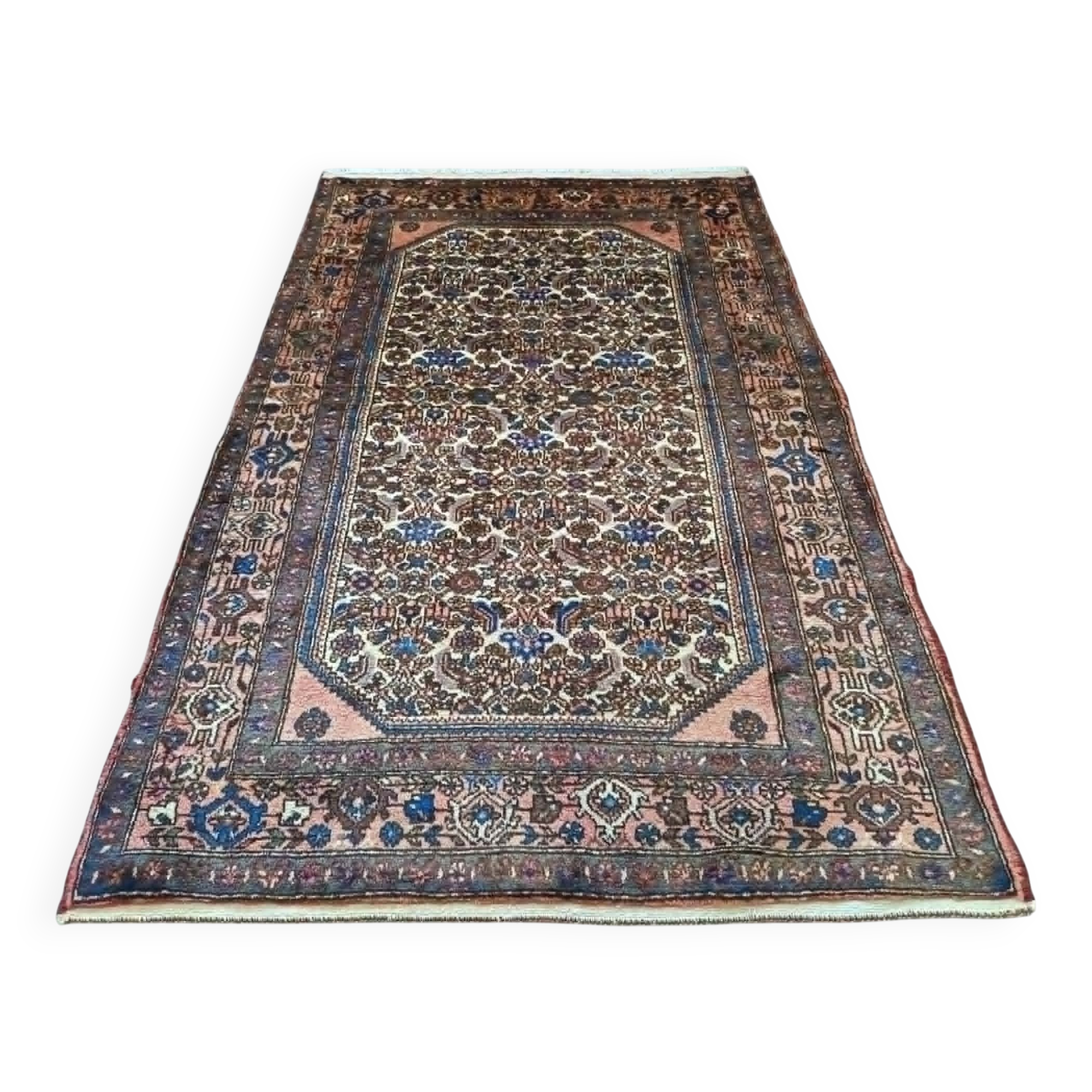 Handmade Hamadan Persian rug