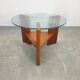 Danish Mid Century Teak Round Coffee Table, 1960s