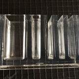 Plexiglas pencil holder by Harvey Guzzini circa 1970