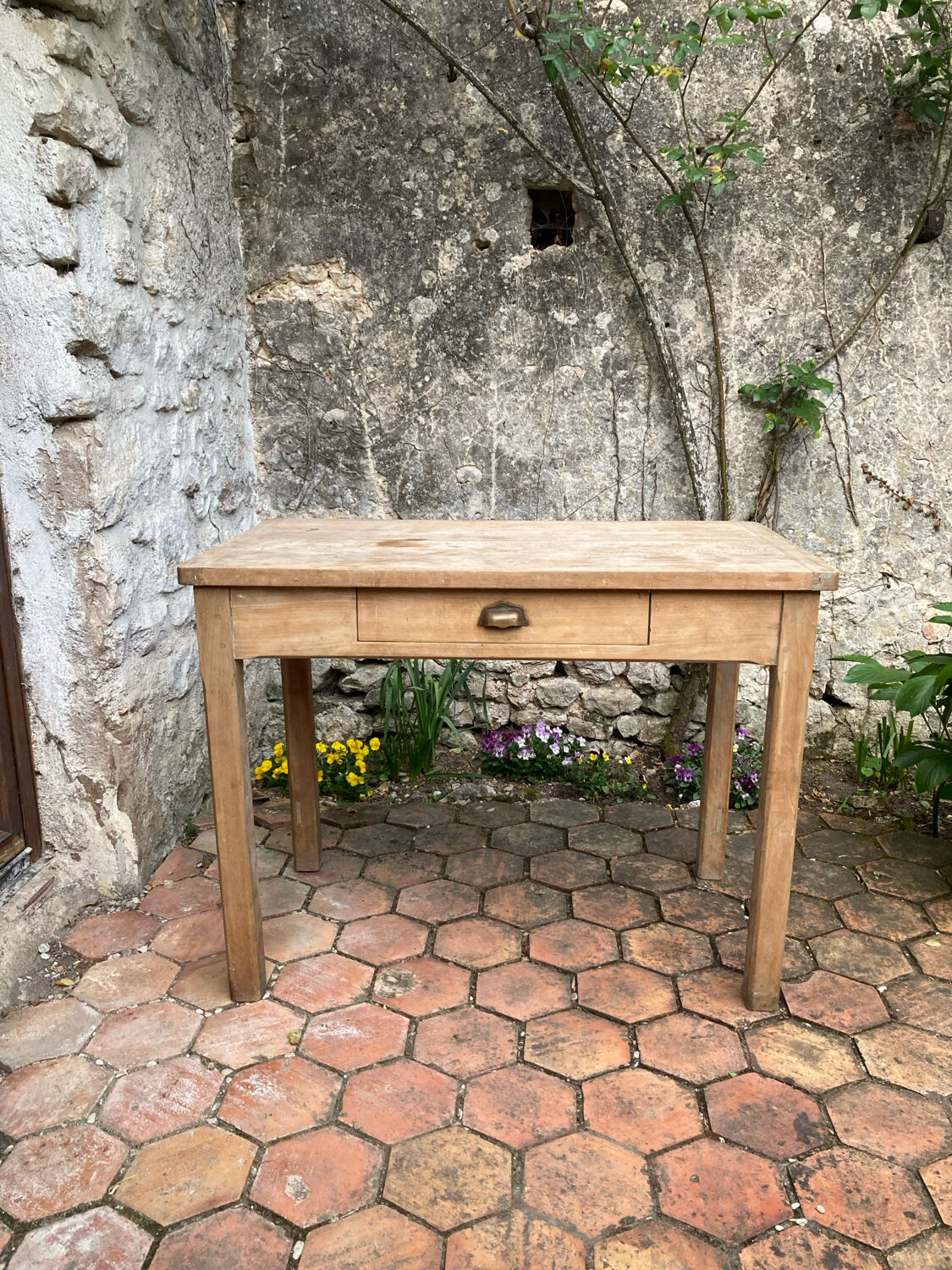 Old farmhouse table