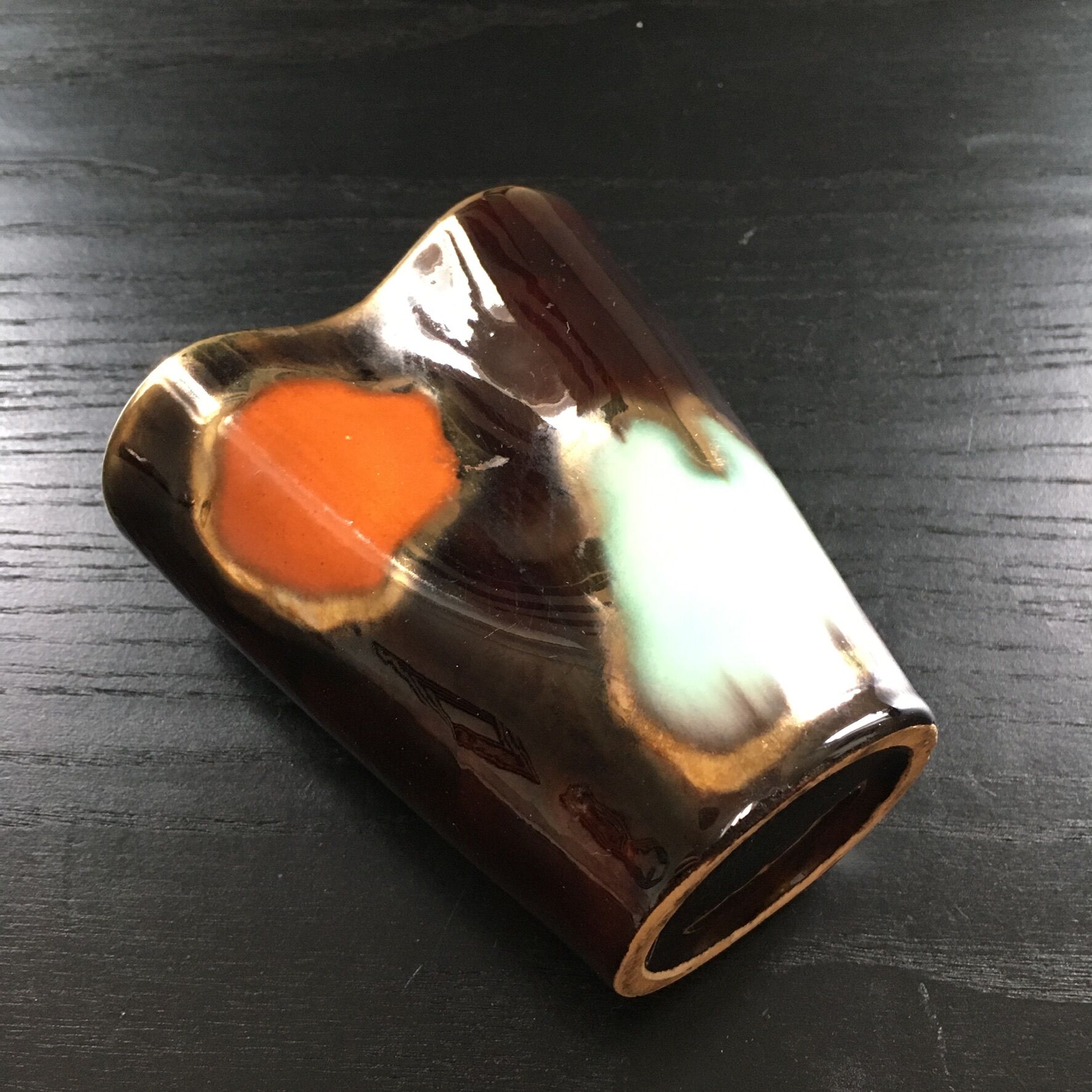 Vase decoration flamed 4 colors